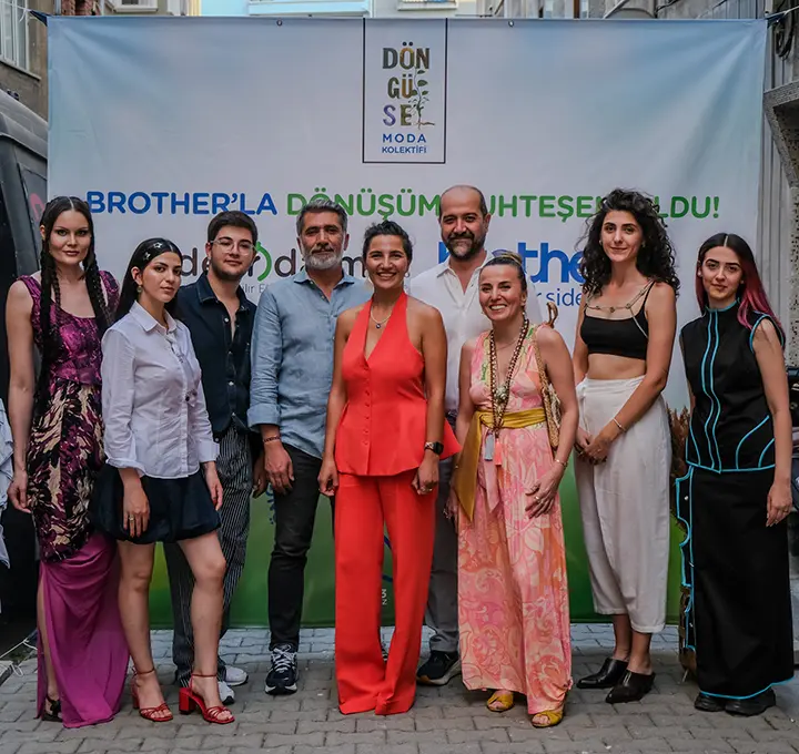 Döngüsel Moda Kolektifi kapsamında hazırlanan sürdürülebilir moda tasarımları